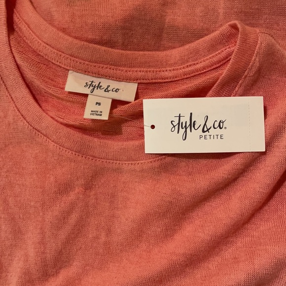 NWT style & co t-shirt. - Picture 2 of 2